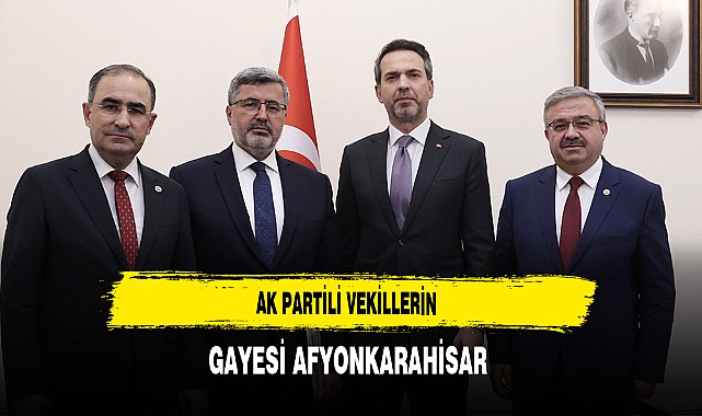 AK Partili Vekillerin Gayesi Afyonkarahisar