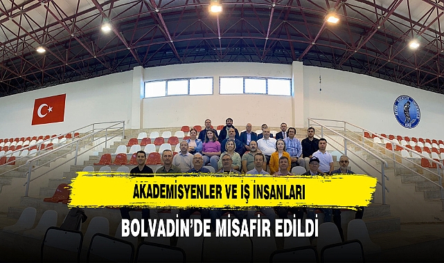 Akademisyenler ve İş İnsanları Bolvadin'de Misafir Edildi