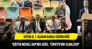 "AKP'NİN DEĞİL TÜRKİYE CUMHURİYETİ'NİN  EĞİTİM MODELİ"
