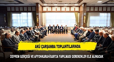 AKÜ’DE BU HAFTA DEPREM KONUŞULACAK
