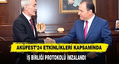 AKÜFEST’24 Etkinlikleri Kapsamında İş Birliği Protokolü İmzalandı