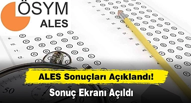 ALES Sonuçları Açıklandı!