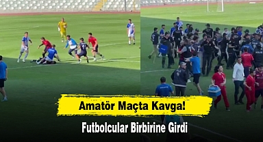 Amatör Maçta Kavga!