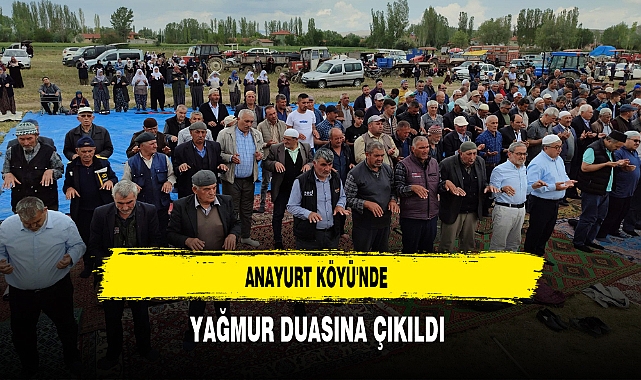 Anayurt Köyü'nde Yağmur Duasına Çıkıldı