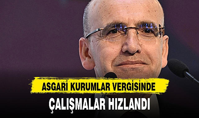 ASGARİ KURUMLAR VERGİSİNDE ÇALIŞMALAR HIZLANDI