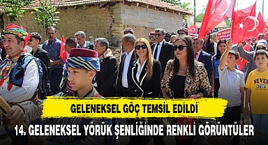 Avdan Köyünde Geleneksel 14. Avdan Yörük Bahar Şenliği Coşkuyla Kutlandı