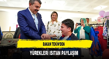 Bakan Tekin'den Yürekleri Isıtan Paylaşım