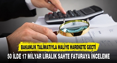 BAKANLIK TALİMATIYLA MALİYE HAREKETE GEÇTİ