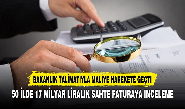 BAKANLIK TALİMATIYLA MALİYE HAREKETE GEÇTİ
