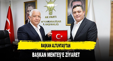 Başkan Altuntaş'tan Başkan Menteş'e Ziyaret