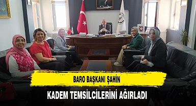 Başkan Şahin KADEM Temsilcilerini Ağırladı