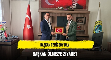 Başkan Temizsoy'dan Başkan Ölmez'e Ziyaret