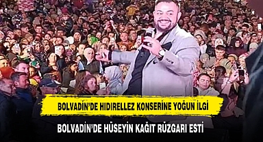 Bolvadin'de Hıdır Şenliğinde Hüseyin Kağıt Konserine Yoğun İlgi