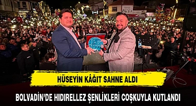 BOLVADİN'DE HIDIRELLEZ ŞENLİKLERİ COŞKUYLA KUTLANDI