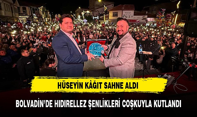 BOLVADİN'DE HIDIRELLEZ ŞENLİKLERİ COŞKUYLA KUTLANDI