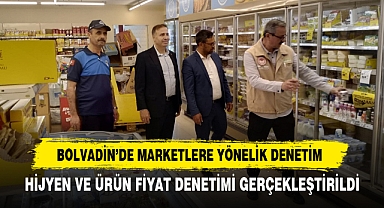 Bolvadin’de Marketlere Yönelik Denetim