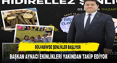 Bolvadin'de Şenlikler Başlıyor Başkan Aynacı Etkinlikleri Yakından Takip Ediyor
