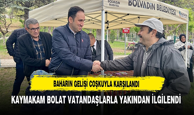 Bolvadin Kaymakamı Taner Bolat Vatandaşlarla Yakından İlgilendi