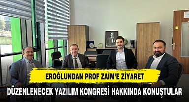 YAZILIM KONGRESİ HAKKINDA FİKİR ALIŞVERİŞİNDE BULUNDULAR