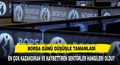 Borsa Günü Düşüşle Tamamladı