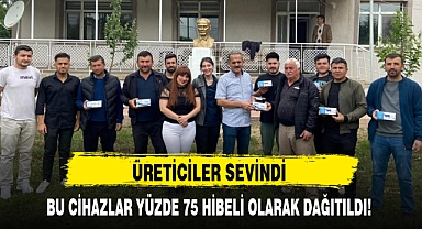 BU CİHAZLAR YÜZDE 75 HİBELİ OLARAK DAĞITILDI!