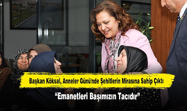 Burcu Köksal, Anneler Günü'nde Şehitlerin Mirasına Sahip Çıktı; "Emanetleri Başımızın Tacıdır"