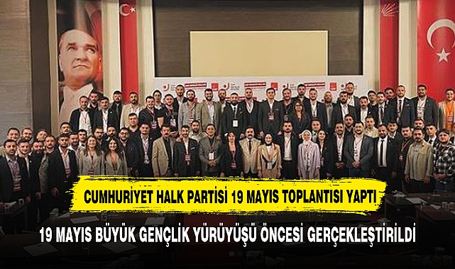 CHP GENEL MERKEZ TOPLANTISINA AFYON GENÇLİK KOLLARI'DA KATILDI