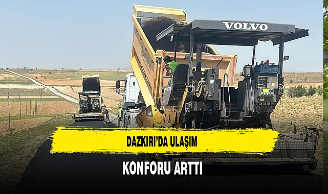 Dazkırı'da Ulaşım Konforu Arttı