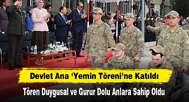 Devlet Ana 'Yemin Töreni'ne Katıldı