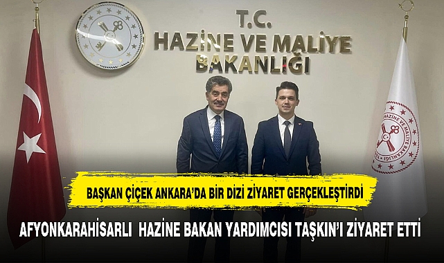 DAZKIRI  BELEDİYE BAŞKANI ÇİÇEK'TEN ANKARA ÇIKARMASI