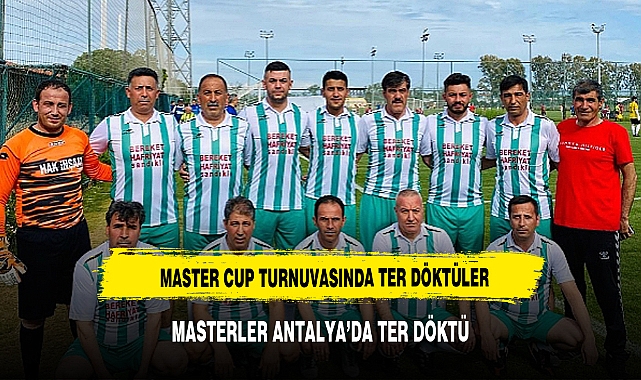 Dinar Masterleri Antalya’da