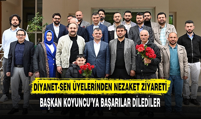 DİYANET-SEN ÜYELERİNDEN NEZAKET ZİYARETİ