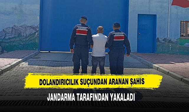 Dolandırıcılık Suçundan Aranan Şahıs Jandarma Tarafından Yakaladı