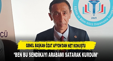 Eğitim Gücü Sen Afyonkarahisar'da Üyelerle Buluştu