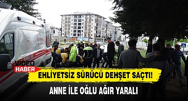 Ehliyetsiz Sürücü Dehşet Saçtı!