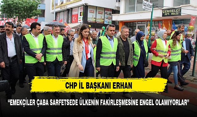"EMEKÇİLER ÇABA SARFETSEDE ÜLKENİN FAKİRLEŞMESİNE ENGEL OLAMIYORLAR"