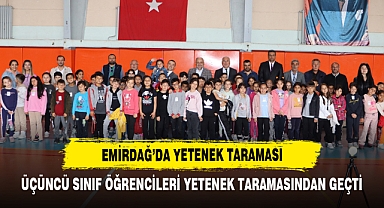Emirdağ’da Yetenek Taraması