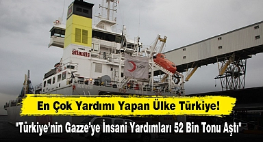 En Çok Yardımı Yapan Ülke Türkiye!