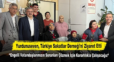 “Engelli Vatandaşlarımızın Sorunları Çözmek İçin Kararlılıkla Çalışacağız”