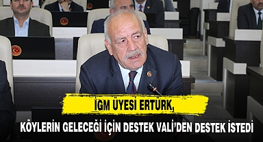 Ertürk, Köylerin Geleceği İçin Destek Vali’den Destek İstedi