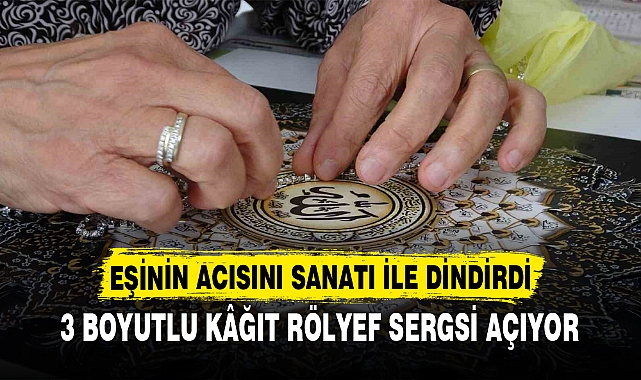 EŞİNİN ACISINI SANATI İLE DİNDİRDİ