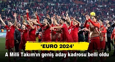 ‘EURO 2024’ A Milli Takım'ın geniş aday kadrosu belli oldu
