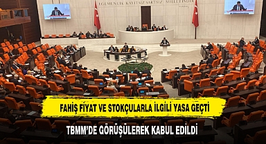 Fahiş fiyat artışı ve stokçular yapanlar şimdi yandı! Kanun teklifi komisyondan geçti