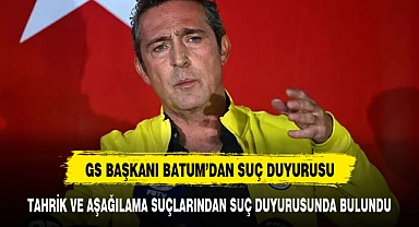 Fenerbahçe Başkanı Ali Koç hakkında suç duyurusu