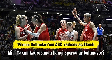 "Filenin Sultanları"nın ABD kadrosu açıklandı: Milli Takım kadrosunda hangi sporcular bulunuyor?