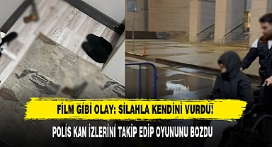 Film Gibi Olay: Silahla Kendini Vurdu!