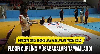 FLOOR CURLİNG MÜSABAKALARI TAMAMLANDI