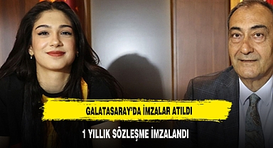 GALATASARAY'DA BİR YILLIK SÖZLEŞME TAMAM