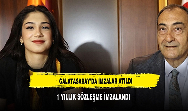 GALATASARAY'DA BİR YILLIK SÖZLEŞME TAMAM