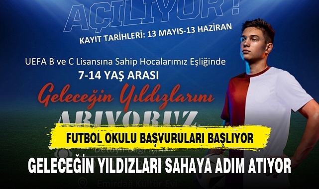 GELECEĞİN YILDIZLARI SAHAYA ADIM ATIYOR